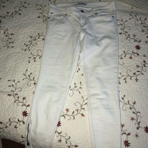 White jeans